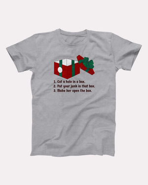 Dick In A Box Adult Unisex T-Shirt - Twisted Gorilla