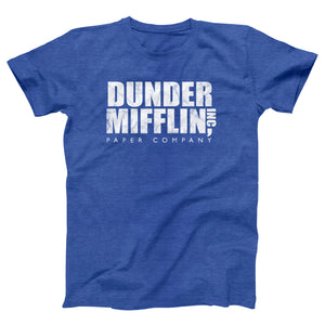 Dunder Mifflin Adult Unisex T-Shirt - Twisted Gorilla