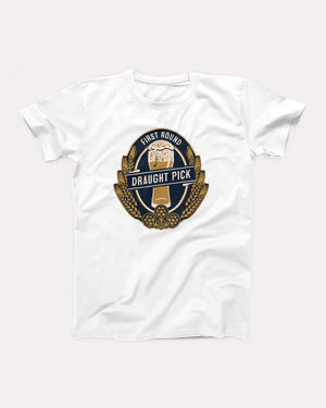 First Round Draught Pick Adult Unisex T-Shirt - Twisted Gorilla