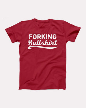 Forking Bullshirt Adult Unisex T-Shirt - Twisted Gorilla