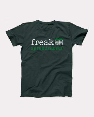 Freak in the Spreadsheets Adult Unisex T-Shirt - Twisted Gorilla
