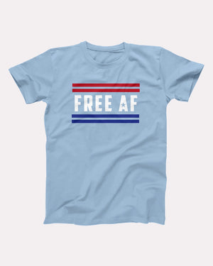 Free AF Adult Unisex T-Shirt - Twisted Gorilla