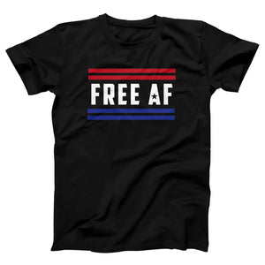 Free AF Adult Unisex T-Shirt - Twisted Gorilla
