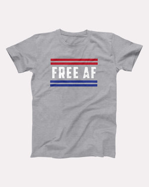 Free AF Adult Unisex T-Shirt - Twisted Gorilla