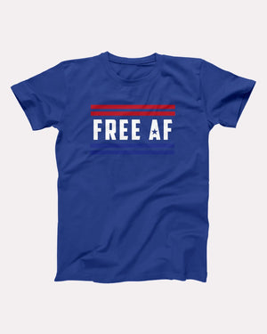 Free AF Adult Unisex T-Shirt - Twisted Gorilla