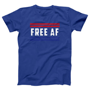 Free AF Adult Unisex T-Shirt - Twisted Gorilla