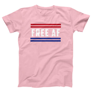 Free AF Adult Unisex T-Shirt - Twisted Gorilla