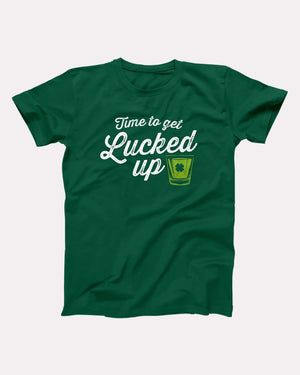 Get Lucked Up Adult Unisex T-Shirt Twisted Gorilla