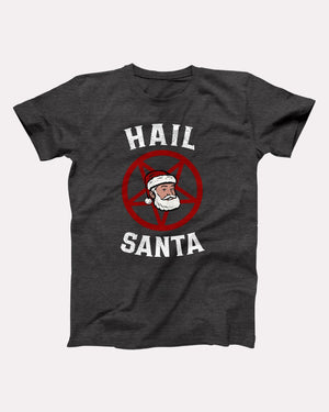 Hail Santa Adult Unisex T-Shirt - Twisted Gorilla