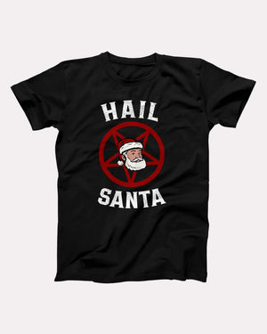Hail Santa Adult Unisex T-Shirt - Twisted Gorilla