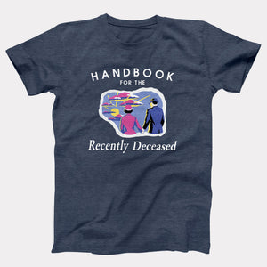 Handbook For The Recently Deceased Adult Unisex T-Shirt Twisted Gorilla
