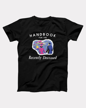 Handbook For The Recently Deceased Adult Unisex T-Shirt Twisted Gorilla