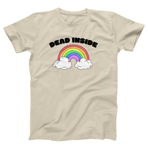 Happy and Dead Inside Adult Unisex T-Shirt Twisted Gorilla