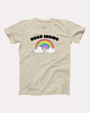 Happy and Dead Inside Adult Unisex T-Shirt Twisted Gorilla