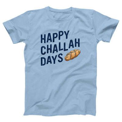 Happy Challah Days Adult Unisex T-Shirt - Twisted Gorilla