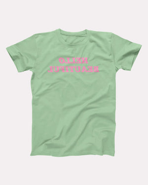 Hello Beautiful Adult Unisex T-Shirt Twisted Gorilla