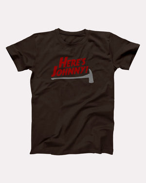 Here's Johnny Adult Unisex T-Shirt Twisted Gorilla