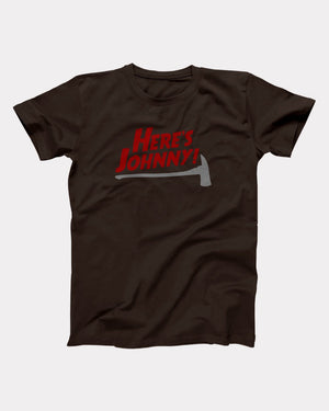 Here's Johnny Adult Unisex T-Shirt Twisted Gorilla