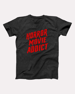 Horror Movie Addict Adult Unisex T-Shirt - Twisted Gorilla