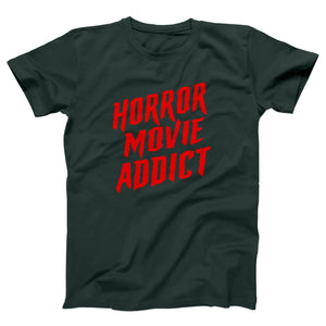 Horror Movie Addict Adult Unisex T-Shirt - Twisted Gorilla