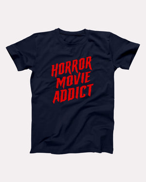Horror Movie Addict Adult Unisex T-Shirt - Twisted Gorilla