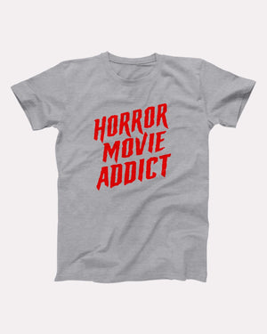 Horror Movie Addict Adult Unisex T-Shirt - Twisted Gorilla