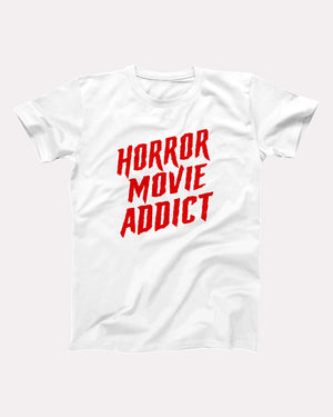 Horror Movie Addict Adult Unisex T-Shirt - Twisted Gorilla