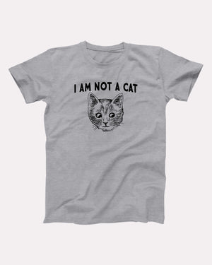 I Am Not A Cat Adult Unisex T-Shirt - Twisted Gorilla