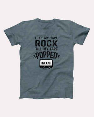 I Let My Tape Rock Adult Unisex T-Shirt - Twisted Gorilla