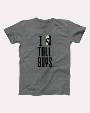 I Love Tall Boys Adult Unisex T-Shirt - Twisted Gorilla