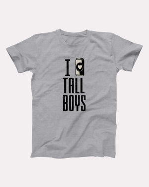 I Love Tall Boys Adult Unisex T-Shirt - Twisted Gorilla