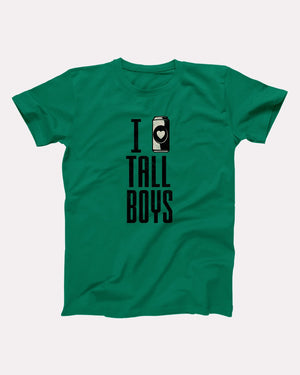 I Love Tall Boys Adult Unisex T-Shirt - Twisted Gorilla