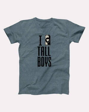 I Love Tall Boys Adult Unisex T-Shirt - Twisted Gorilla