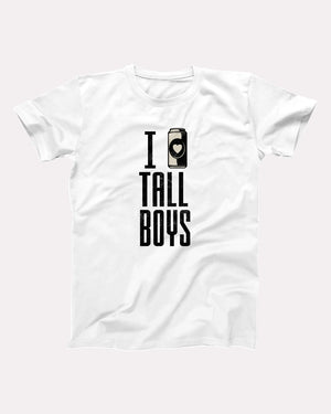 I Love Tall Boys Adult Unisex T-Shirt - Twisted Gorilla