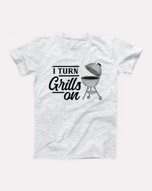 I Turn Grills On Adult Unisex T-Shirt - Twisted Gorilla