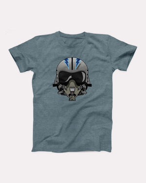 Iceman Helmet Adult Unisex T-Shirt - Twisted Gorilla