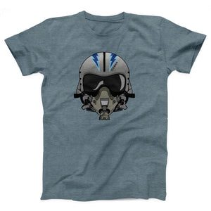 Iceman Helmet Adult Unisex T-Shirt - Twisted Gorilla