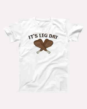 It's Leg Day Adult Unisex T-Shirt - Twisted Gorilla