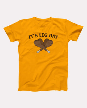It's Leg Day Adult Unisex T-Shirt - Twisted Gorilla