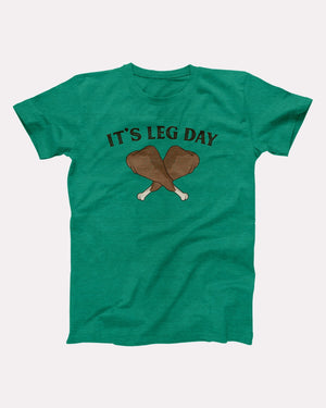 It's Leg Day Adult Unisex T-Shirt - Twisted Gorilla