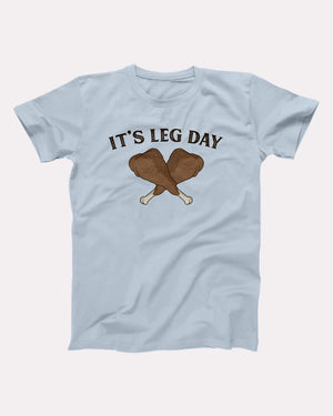 It's Leg Day Adult Unisex T-Shirt - Twisted Gorilla