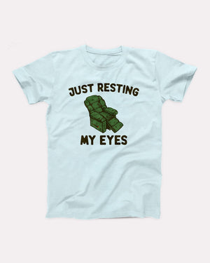 Just Resting My Eyes Adult Unisex T-Shirt Twisted Gorilla