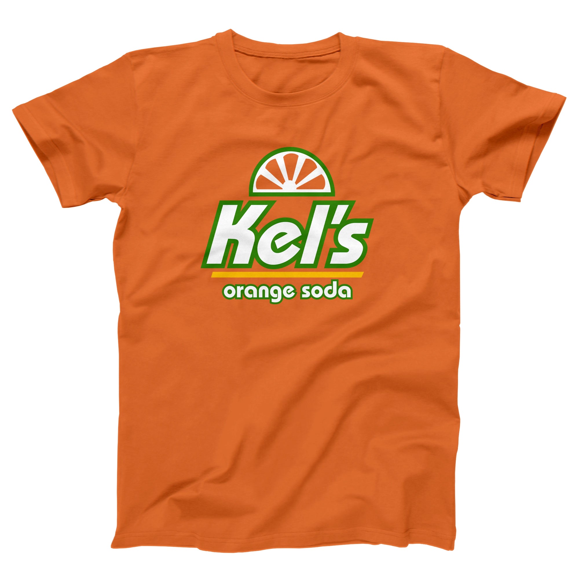Kel's Orange Soda Adult Unisex T-Shirt - Twisted Gorilla