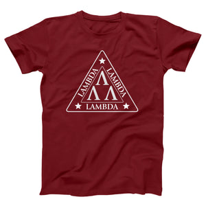 Lambda Lambda Lambda Adult Unisex T-Shirt - Twisted Gorilla
