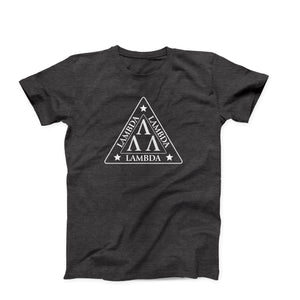 Lambda Lambda Lambda Adult Unisex T-Shirt - Twisted Gorilla
