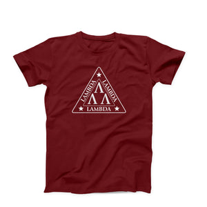 Lambda Lambda Lambda Adult Unisex T-Shirt - Twisted Gorilla