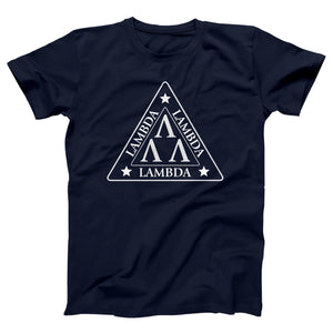 Lambda Lambda Lambda Adult Unisex T-Shirt - Twisted Gorilla