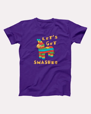 Let's Get Smashed Adult Unisex T-Shirt - Twisted Gorilla