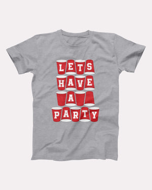 Let's Have A Party Adult Unisex T-Shirt - Twisted Gorilla