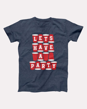 Let's Have A Party Adult Unisex T-Shirt - Twisted Gorilla
